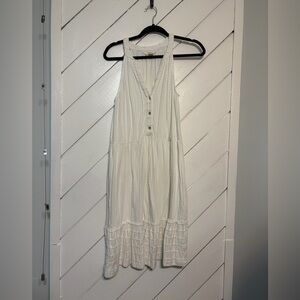 Lilly Pulitzer Off-White Button-Front Maxi Dress
